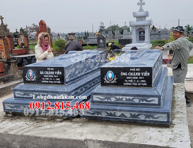 Tại Quảng Ngãi bán mẫu mộ đá công giáo đẹp 765 - Mộ đạo Quảng Ngãi đẹp