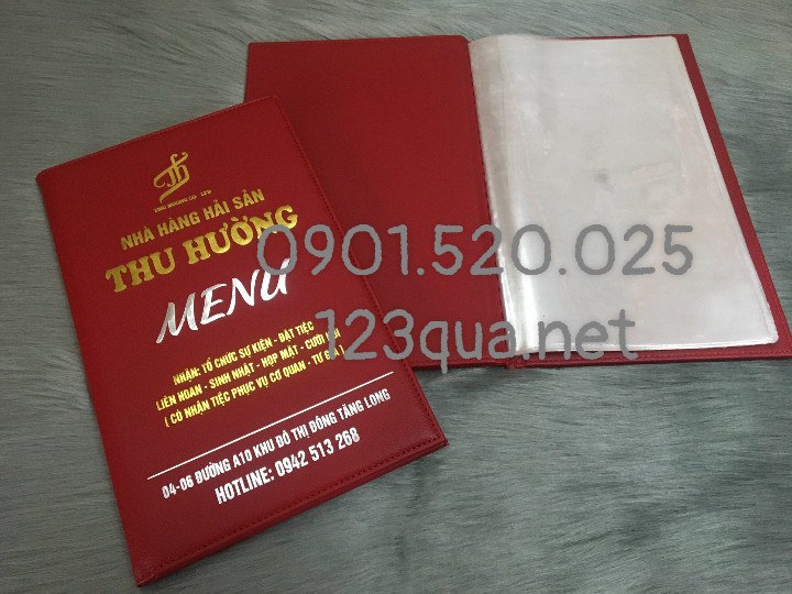 Cơ sở sản xuất bìa da, bìa simili, bìa menu