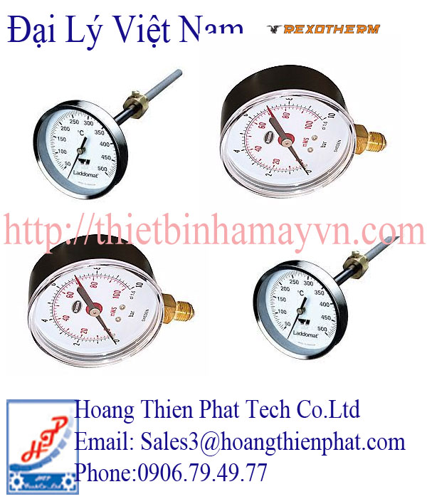 đại lý phân phối thiết bị đo áp suất rexotherm