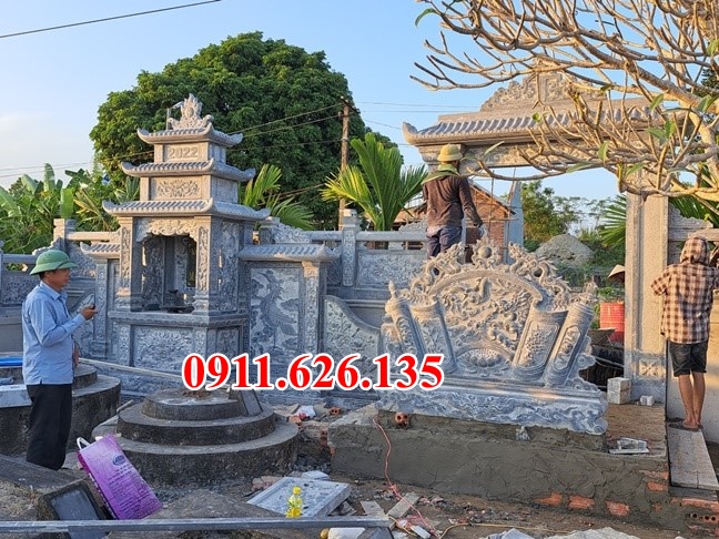mẫu củng thờ đá nguyên khối cao cấp đẹp bán tại Trà Vinh 24