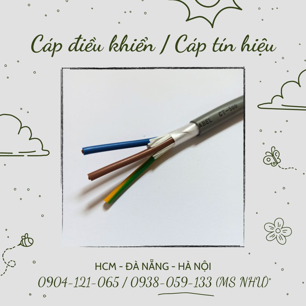 Cáp điều khiển Altek Kabel chống nhiễu SH-500 25x1.5mm