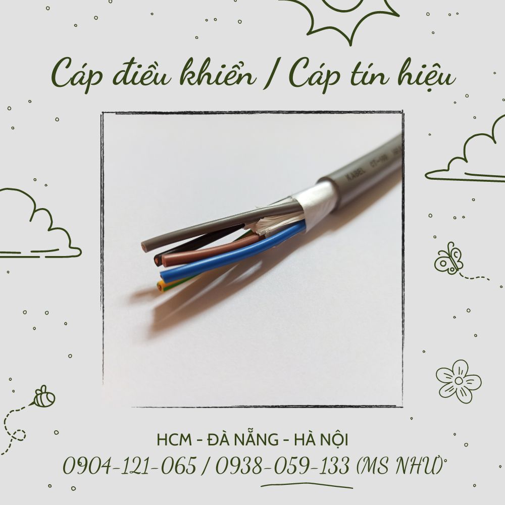 Cáp điều khiển Altek Kabel chống nhiễu SH-500 25x1.5mm