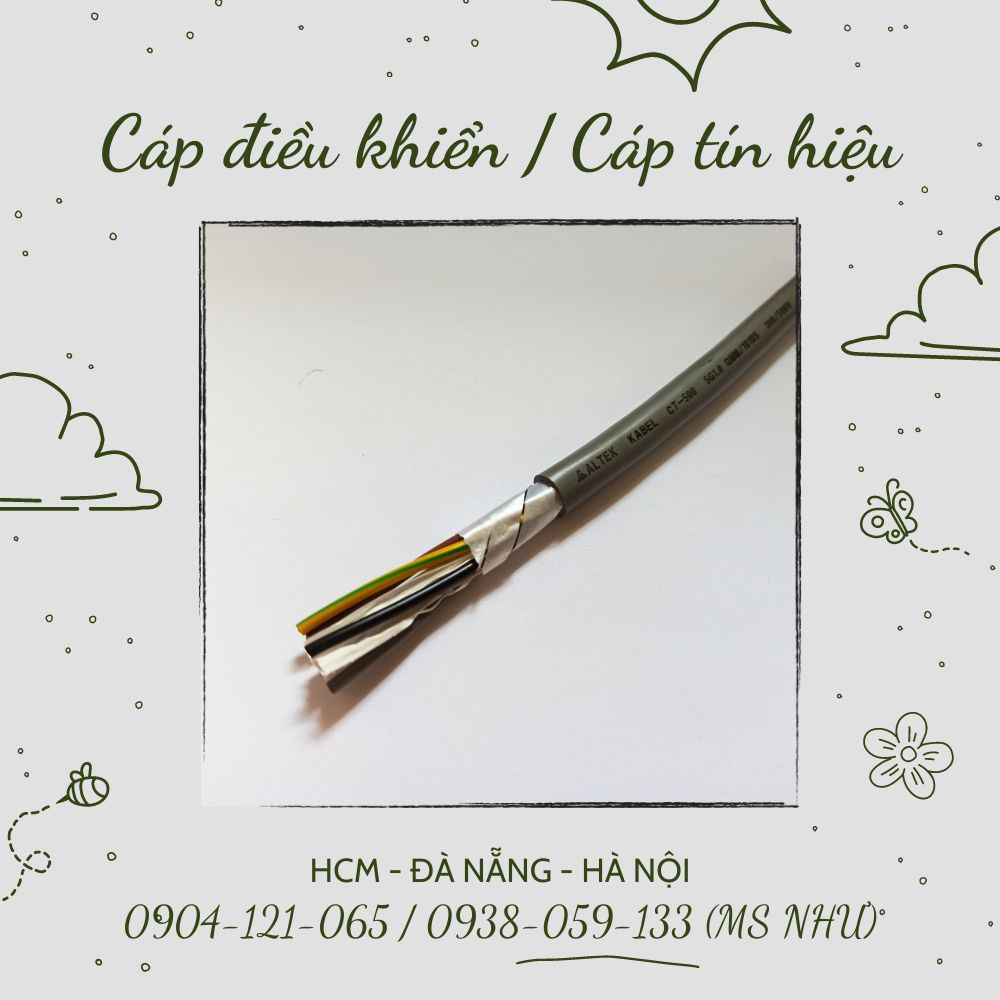Cáp điều khiển Altek Kabel chống nhiễu SH-500 25x1.5mm