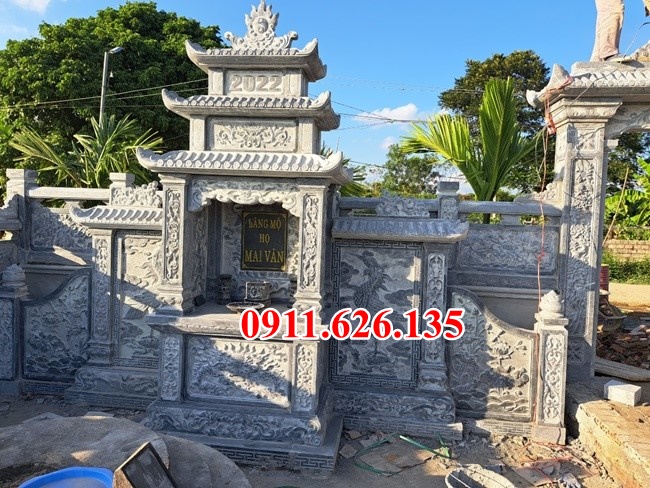 Mẫu củng kì đài thờ thờ đá tự nhiên nguyên khối cao cấp tại Trà Vinh 7