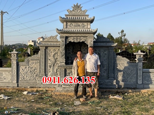 Mẫu củng kì đài thờ thờ đá tự nhiên nguyên khối cao cấp tại Trà Vinh 7
