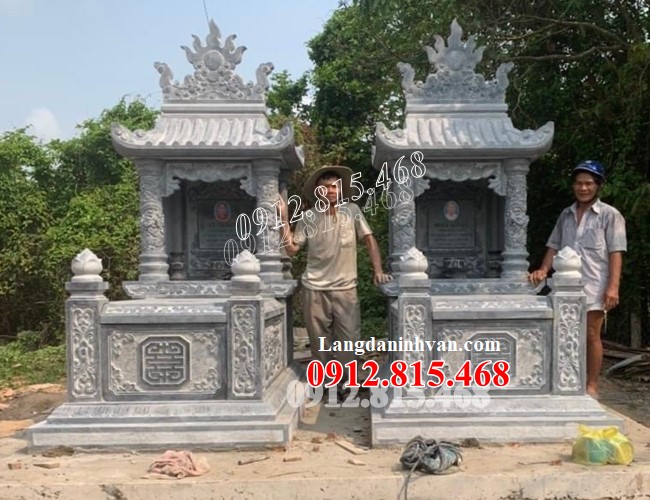 Mộ đá đẹp tại Khánh Hòa - Xây 78 mẫu mộ đá ở Khánh Hòa đẹp