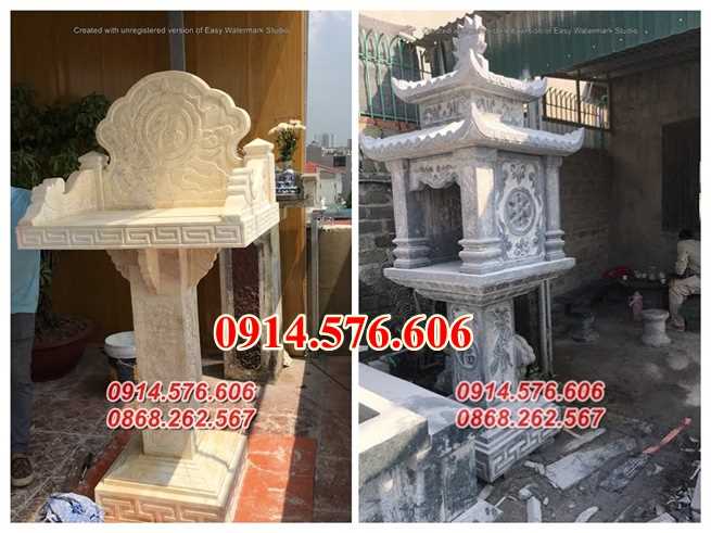 25 miếu thờ đá thờ ông thiên bán hậu giang, cây hương nhang nhà linh