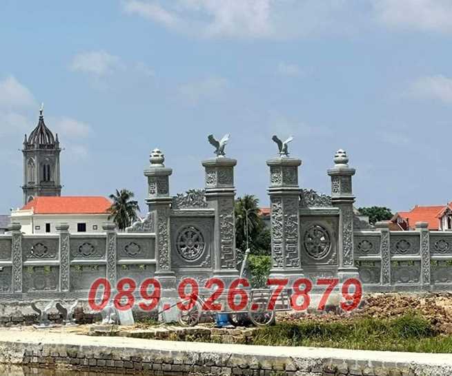 Cổng đá chùa - Mẫu cổng chùa miếu, nhà thờ bằng đá đẹp bán Bình Thuận