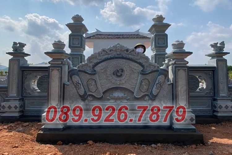 Cổng lăng mộ đá - Mẫu cổng khu lăng mộ bằng đá đẹp bán Ninh Thuận