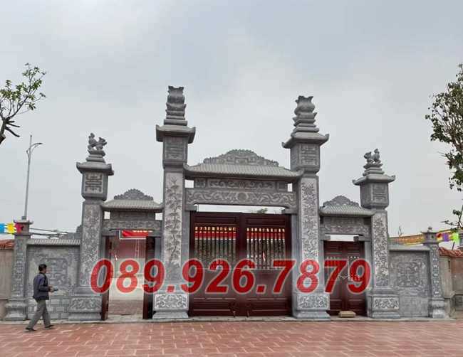 Mẫu cổng nhà bằng đá đẹp bán Đồng Tháp - Cổng đá trước sân nhà thờ