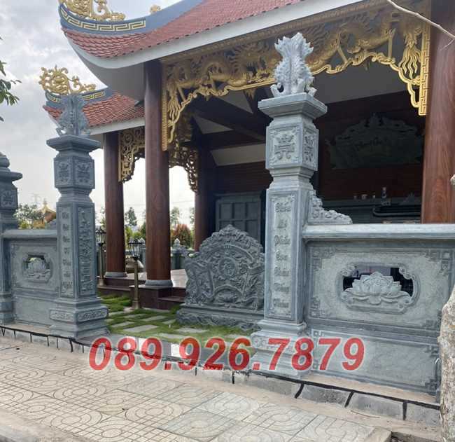 Cổng lăng mộ đá - Mẫu cổng khu nghĩa trang đẹp bằng đá bán Tây Ninh