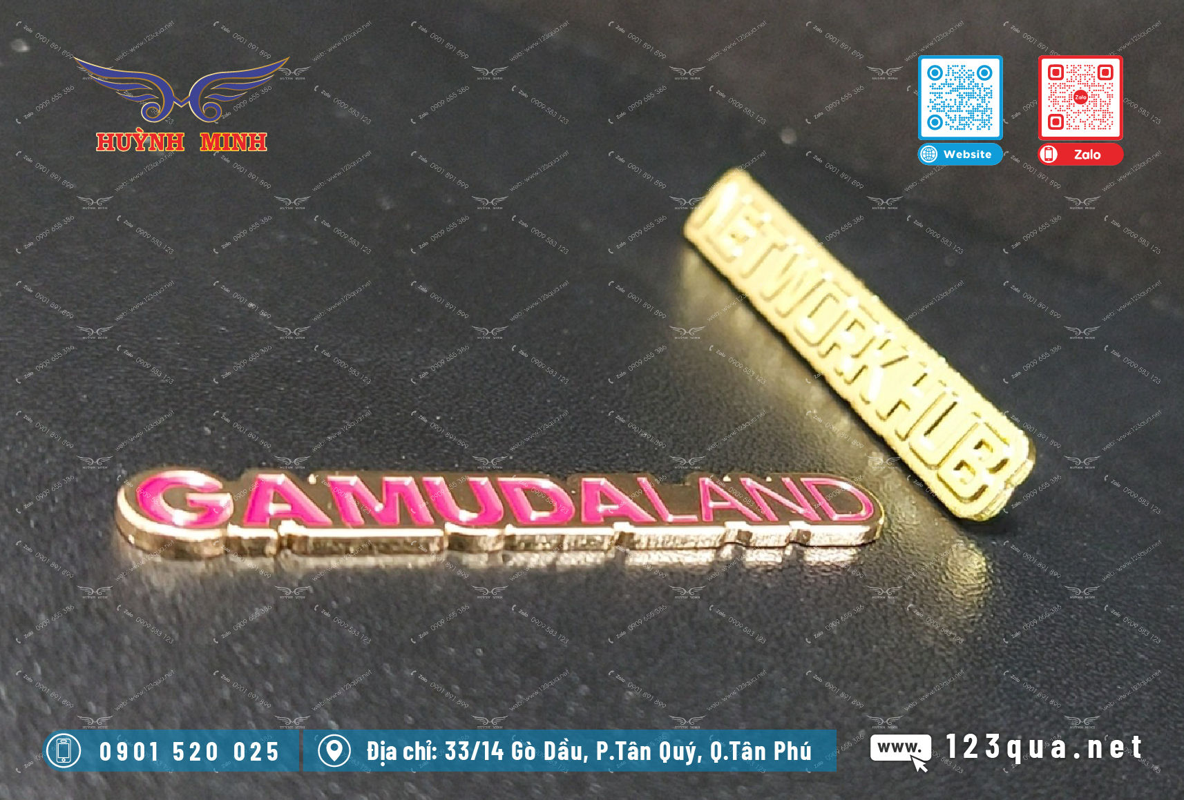 Cơ sở sản xuất huy hiệu cài áo, logo, pin nhựa theo yêu cầu