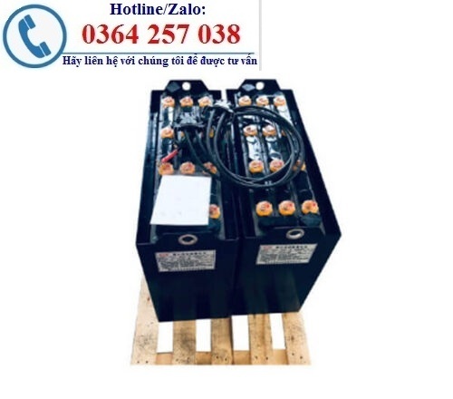 Ắc quy xe nâng 210Ah, bình điện xe nâng bảo hành tới 18 tháng