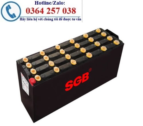 Ắc quy xe nâng 210Ah, bình điện xe nâng bảo hành tới 18 tháng