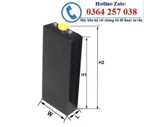 Ắc quy xe nâng 210Ah, bình điện xe nâng bảo hành tới 18 tháng