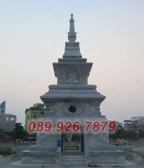 Mộ tháp đá - Mẫu tháp mộ đá đựng hủ tro cốt phật tử bán An Giang