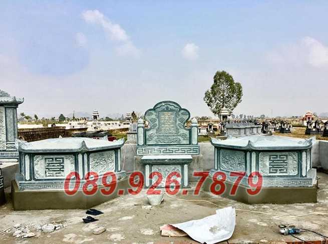 Lăng mộ đá trắng - Mẫu lăng mộ đá gia đình, dòng họ đẹp bán An Giang