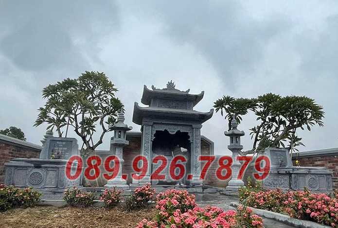 Lăng mộ đá tự nhiên - Mẫu lăng mộ ông bà, cha mẹ bằng đá bán Bạc Liêu