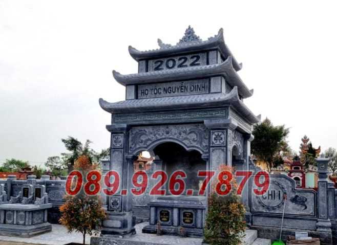 Lăng mộ đá - Mẫu lăng mộ đá chôn thờ tro cốt tổ tiên bán Sóc Trăng