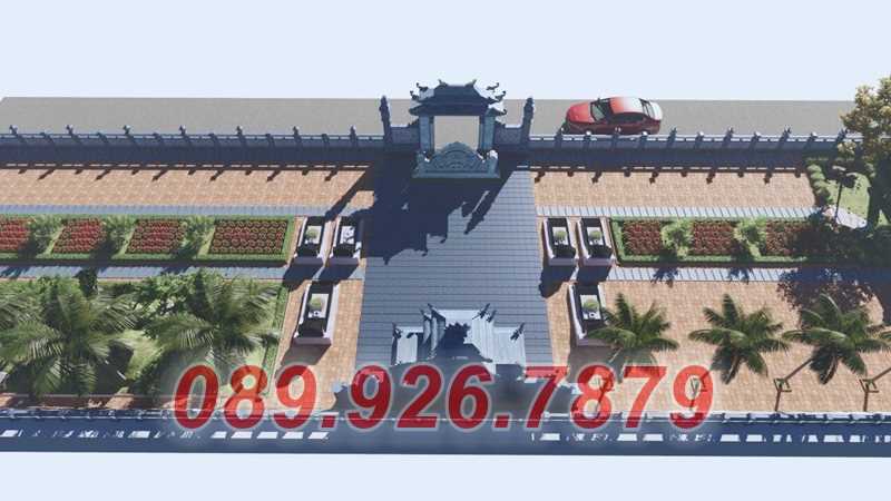 Nghĩa trang đá - Mẫu nghĩa trang gia tộc bằng đá đẹp bán Bình Định