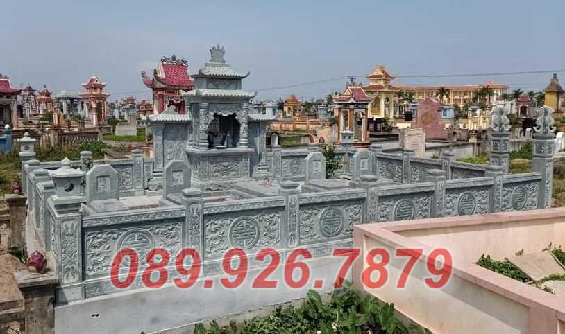 Nghĩa trang đá - Mẫu nghĩa trang gia tộc bằng đá đẹp bán Bình Định