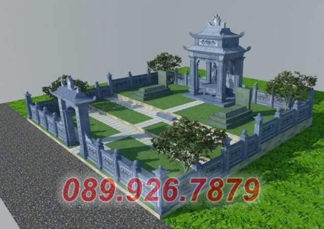 Nghĩa trang đá - Mẫu nghĩa trang gia tộc bằng đá đẹp bán Bình Định