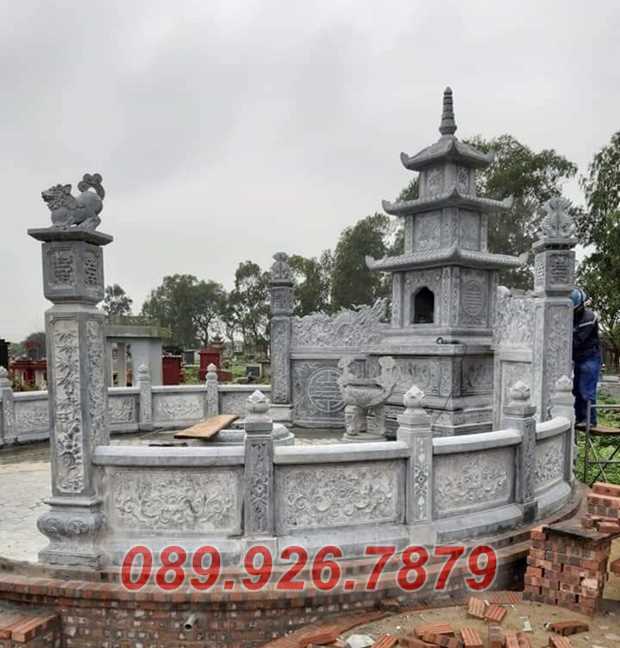 Nghĩa trang đá - Mẫu nghĩa trang dòng họ bằng đá đẹp bán Phú Yên