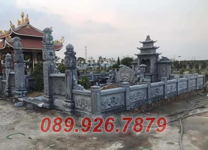 Nghĩa trang đá - Mẫu nghĩa trang dòng họ bằng đá đẹp bán Phú Yên
