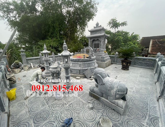 Mẫu  mộ đá khối đẹp bán tại Đà Nẵng 430ĐN - Mộ đá Đà Nẵng đẹp