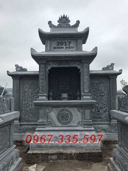 Lăng thờ đá - Mãu lăng thờ ông bà bằng đá xanh rêu đẹp bán Đồng Tháp