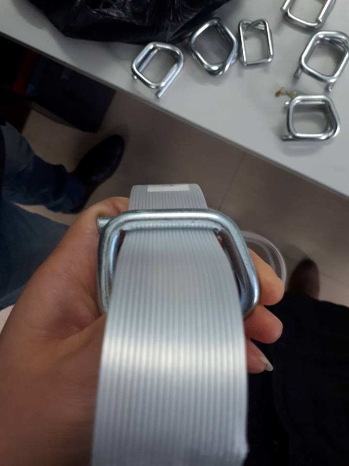 Bọ thép khoá dây đai composite 25- Wire buckle 25