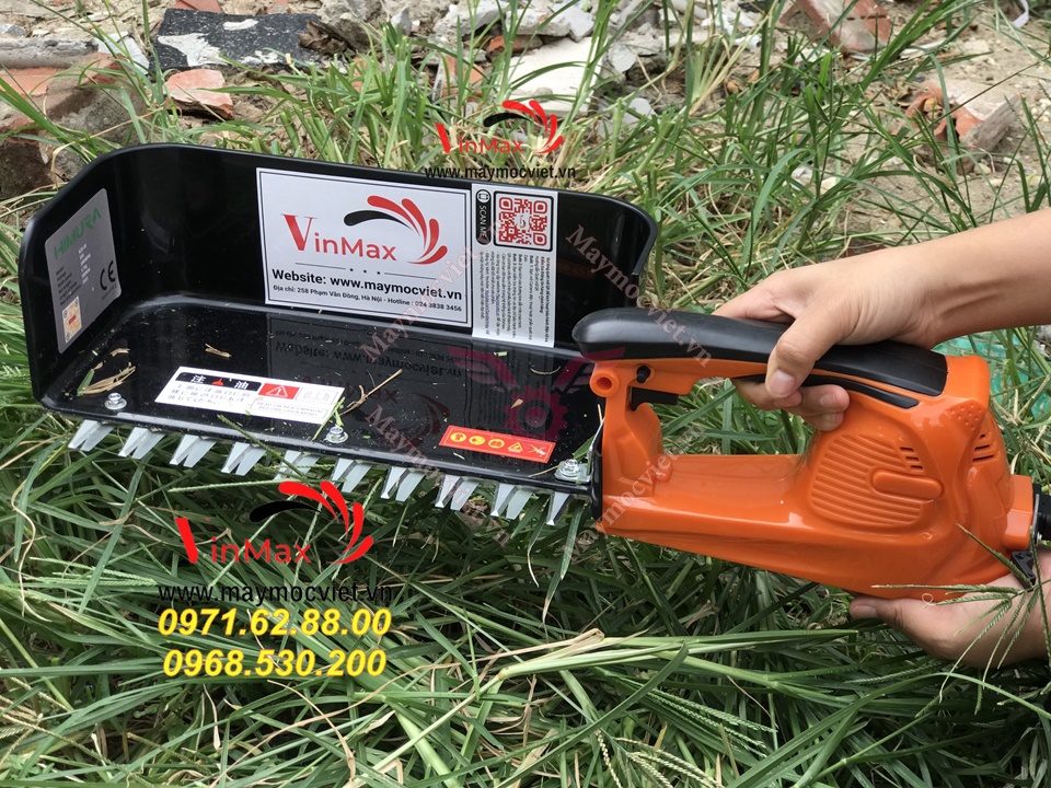 Máy hái chè, hái rau má dùng acquy 24v siêu bền
