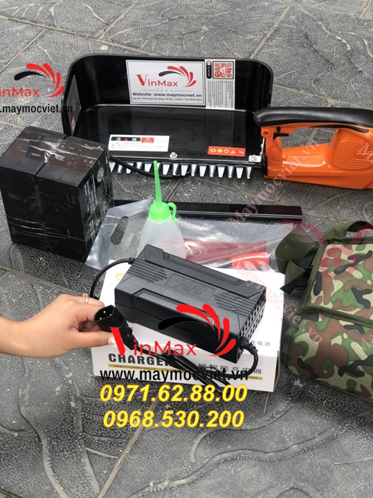 Máy hái chè, hái rau má dùng acquy 24v siêu bền