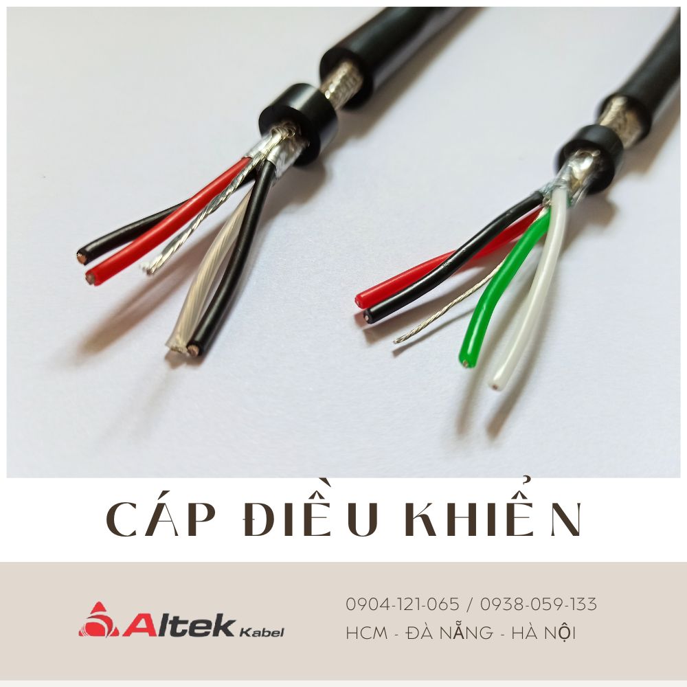 Cáp điều khiển / Cáp tín hiệu / Cáp vặn xoắn 1p-2p-3p-4p