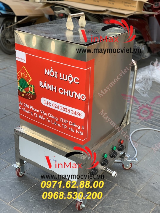 Nồi bánh chưng dùng điện 1 pha giá rẻ bảo hành 12 tháng