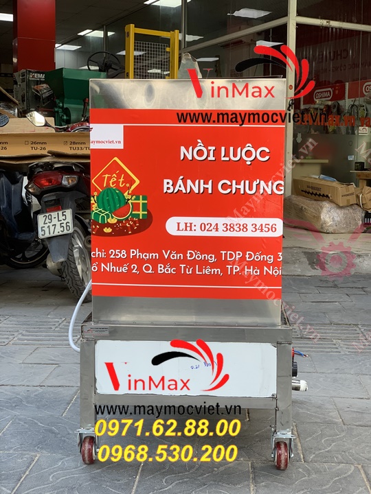 Nồi bánh chưng dùng điện 1 pha giá rẻ bảo hành 12 tháng