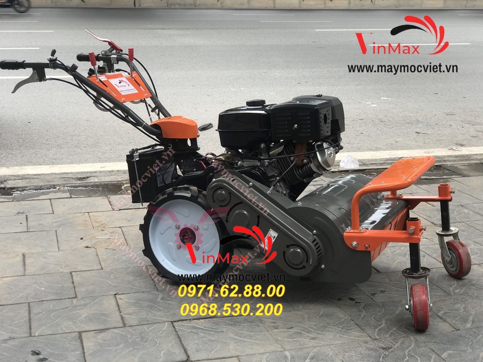 Máy cắt cỏ trục băm Kawasaki VMTB100D đề điện hàm cắt 60cm