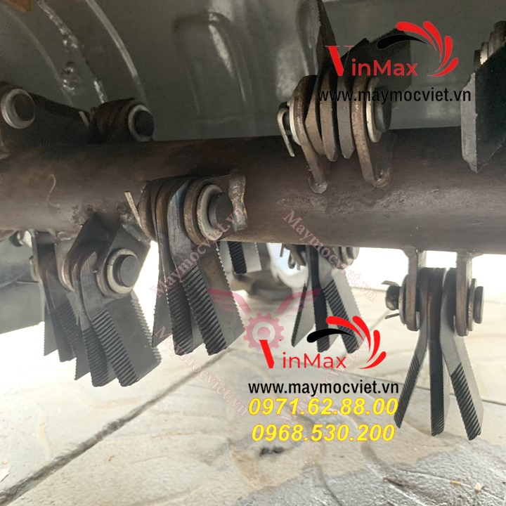 Máy cắt cỏ trục băm Kawasaki VMTB100D đề điện hàm cắt 60cm