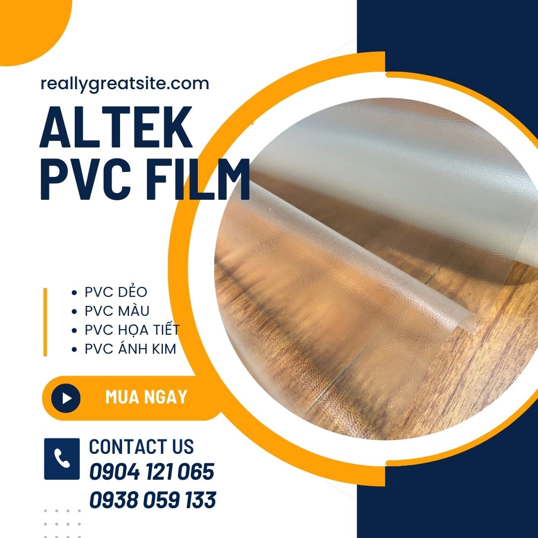 Màng nhựa PVC dẻo / Tấm nhựa PVC dẻo trong suốt