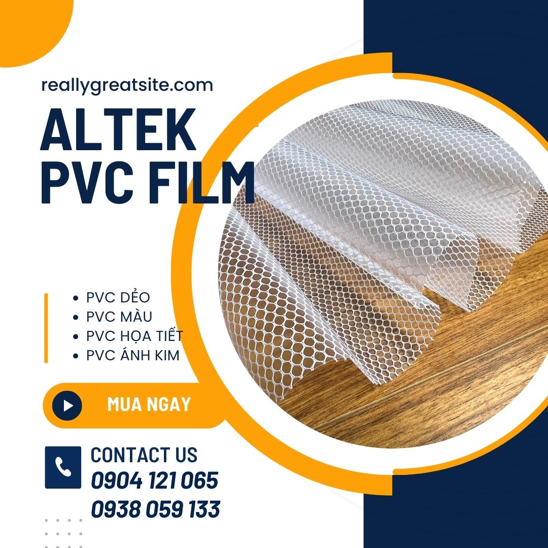 Màng nhựa PVC dẻo / Tấm nhựa PVC dẻo trong suốt