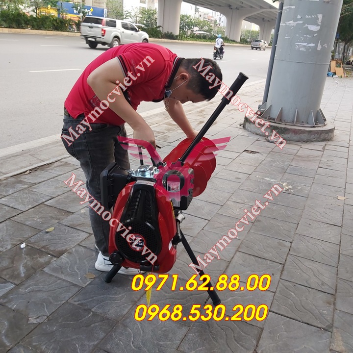 Máy khoan đất trồng cây Kawasaki 7Hp giá rẻ
