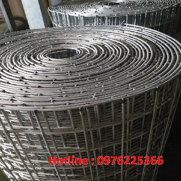 Lưới thép mạ kẽm 2,5cmx2,5cm /Lưới kẽm hàn ô 2,5cm
