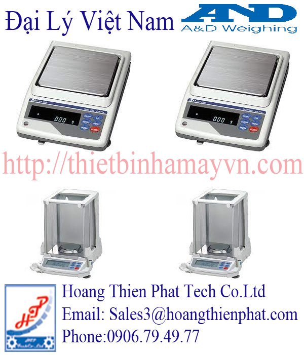 đại lý phân phối cân phân tích A&D weighing