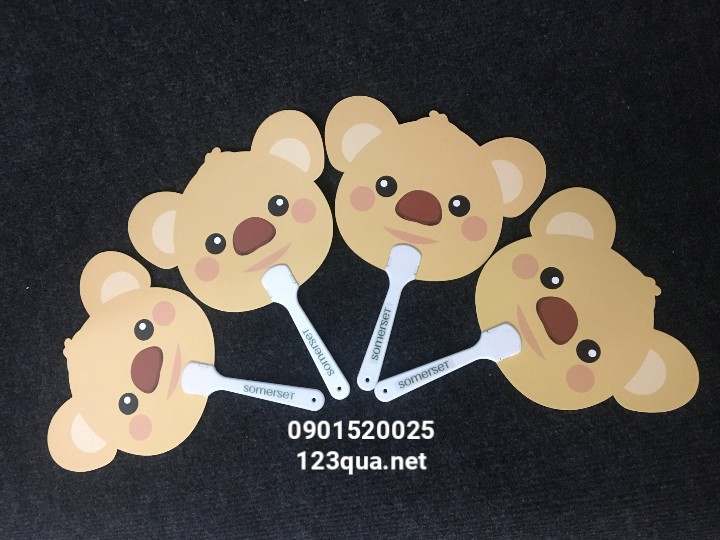 Xưởng sản xuất quạt giấy, quạt nan hoa in logo quảng cáo