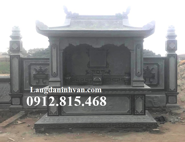 Mẫu mộ đá một mái đẹp bán tại Sài Gòn 50SG - Mộ đá Tp Hồ Chí Minh