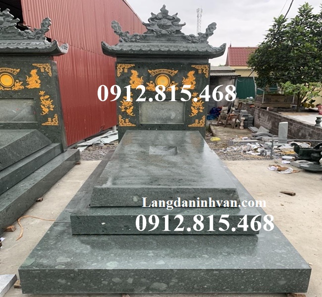 Mẫu mộ đá một mái đẹp bán tại Sài Gòn 50SG - Mộ đá Tp Hồ Chí Minh