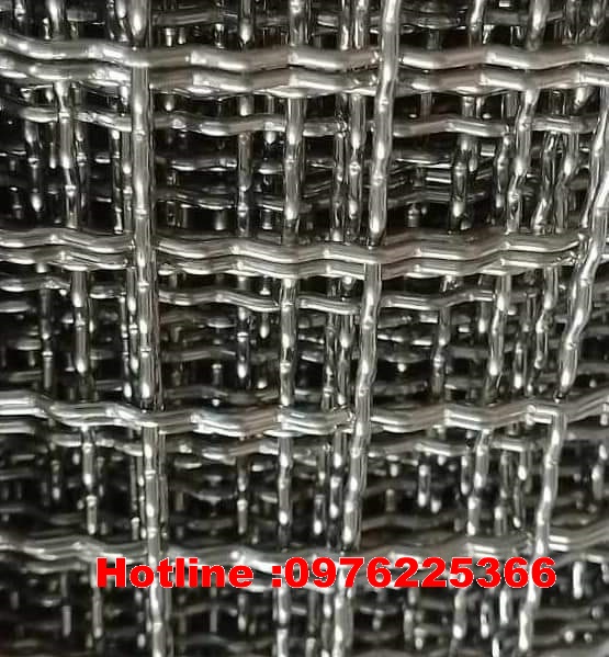Báo giá lưới đan inox ô 20x20, Lưới đan inox ô 2 phân