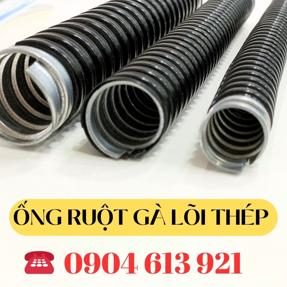 Ống ruột gà lõi thép/ ống kẽm đàn hồi/ ống thép mạ kẽm luồn dây điện