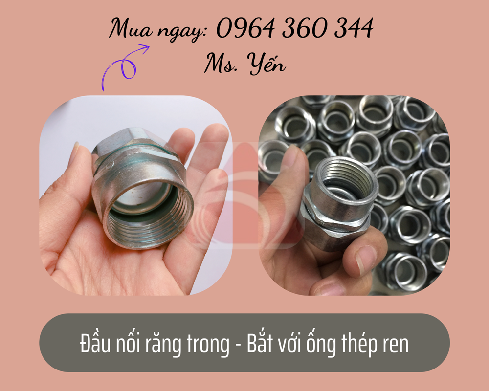5 loại phụ kiện đầu nối với ống ruột gà không thể thiếu?