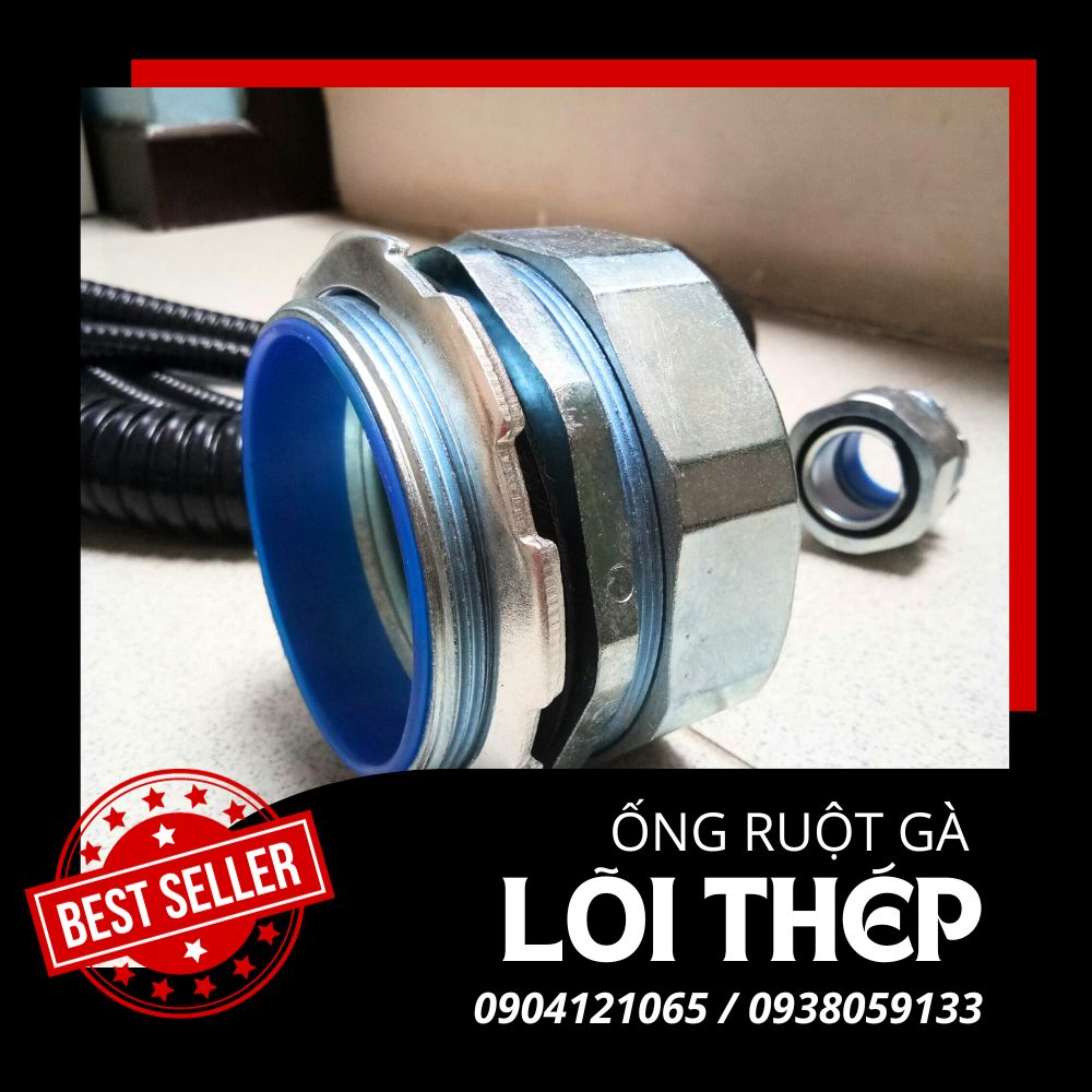 Ống ruột gà lõi thép bọc nhựa PVC, Chất liệu thép mạ kẽm